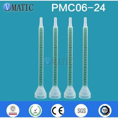 High Quality Plastic 5Pcs Round Resin Static Mixer MC06-24 Mixing Nozzles Static Mixing Nozzles
