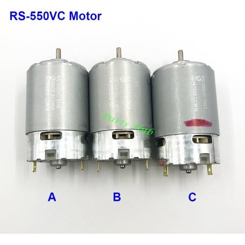 MABUCHI RS-550VC-8518/7524/7527 Motor DC 6V-12V High Speed High Power Large Torque Cooling Fan for Screwdriver/ Electric Drill