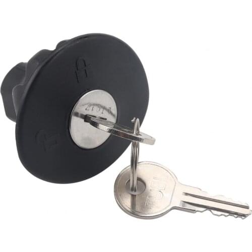 Replacement Locking Fuel Tank Plug Cap with Keys 8U5Z9C268B 4584455AH 4584554AG for Ford
