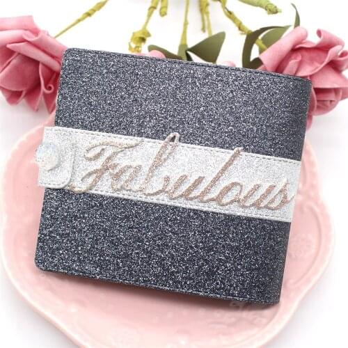 ZFPARTY Mens Wallet Gift Card Holder Metal Cutting Dies Stencils for Scrapbooking/photo album Decorative Embossing Paper Cards