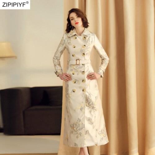 Женские плащи-ветровки ZIPIPIYF China At AliExpress