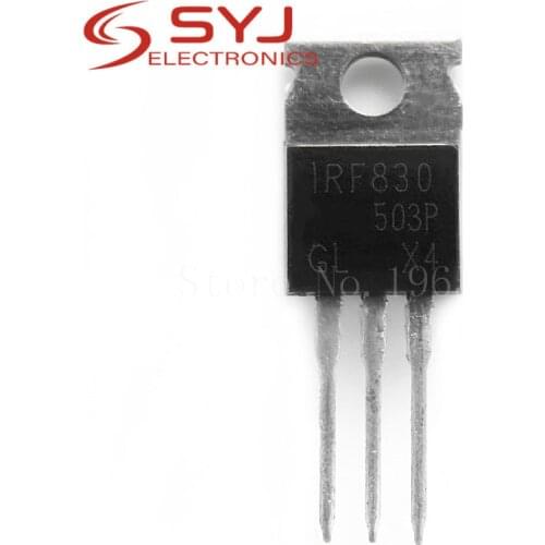 10pcs/lot IRF830PBF IRF830 TO-220 500V 4.5A new original In Stock
