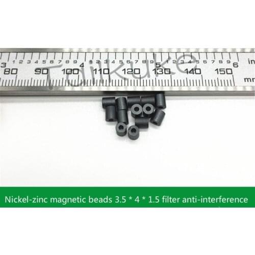 100pcs Inductive Resistance Filtering of NiZn Magnetic Bead 3.5*4*1 Diode Triode Ring