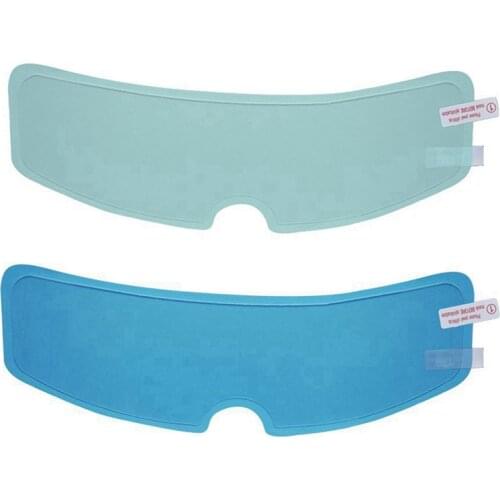 2 Set Universal Motorcycle Helmet Clear Film Clear Patch Screen Universal Riding Accessories, Rainproof & Anti Fog