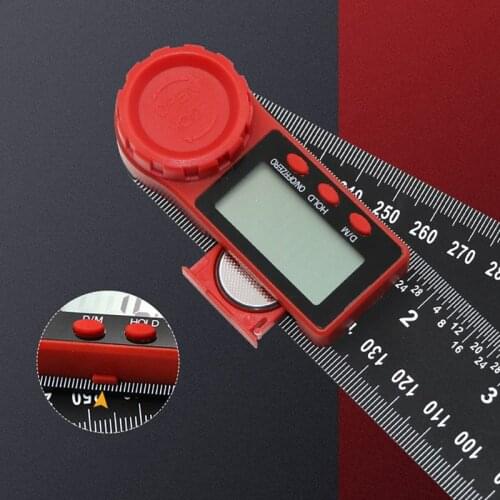 200mm Digital Angle Inclinometer Angle Measure Meter Electronic Goniometer Protractor Finder Measuring Tool 83XA