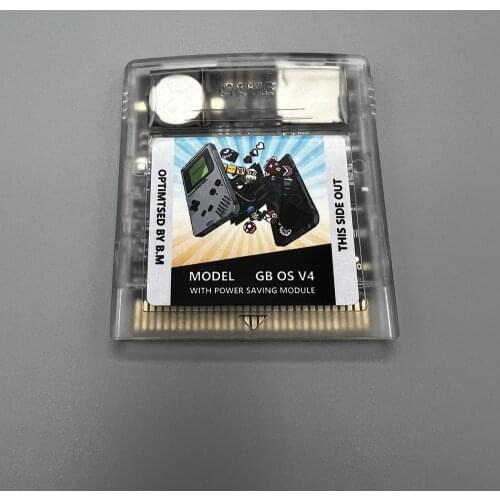 EDGB Custom Game Cartridge China Version Remix Game card for gameboy-DMG GB GBC Game Console Peogrammer Power saving version