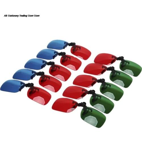 3D Glasses Fits Over Most Prescription Glasses for 3D Movies Gaming and TV
