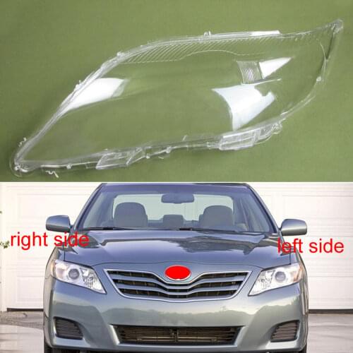 For Toyota Camry 2009 2010 Lampshade Lamp Transparent Lampshade Imported Headlamp Cover Lamp Shell Headlight Shell