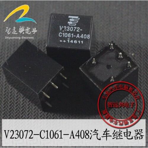 Free Shipping! 5pcs/lot V23072-C1061-A408 V23072C1061-A408 V23072 C1061-A408 C1061 A408 Automotive Relays