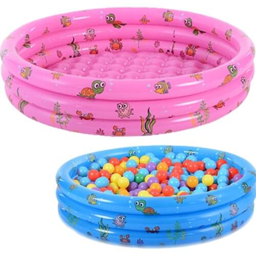 Childrens Inflatable Ocean Pool Toys Marine Ball Pit Cartoon Game Ball Pits Portable Pool Foldable The Bottom Can Release Water