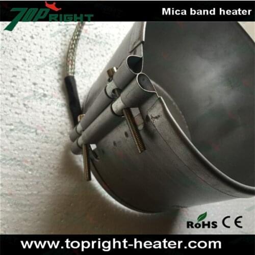 Stainless Steel Electric round Mica Band Heater Supplier size 130x100mm 220v 1200w