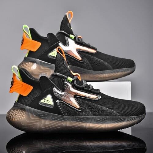 2021Summer New Outdoor Breathable Mesh Leisure Sports Running Mens Shoes Popcorn Fashion Trend Daddy Walking Shoes casual Shoes