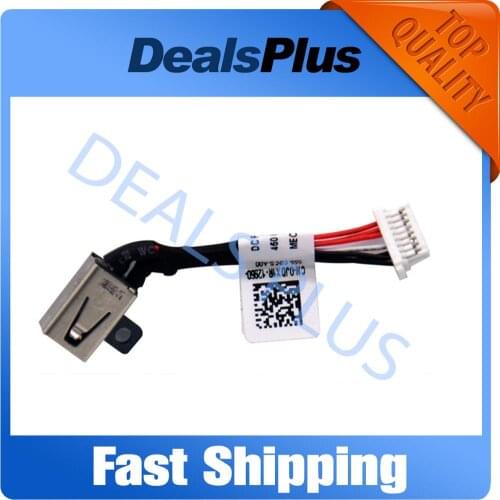 New DC Power Jack with Cable Socket For Dell Inspiron 11 3000 Series 3148 JDX1R 7347 7348 7352 7359 7353 P57G 13-7000