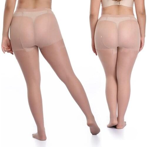 Sexy Plus size Tights Women Pantyhose Nylon Stockings Pantimedias Black Skin lady pants