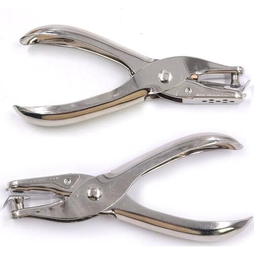 Manual diy hole punch 6mm hand-held heat shrinkable film tool accessories postcard card paper hole punch clip