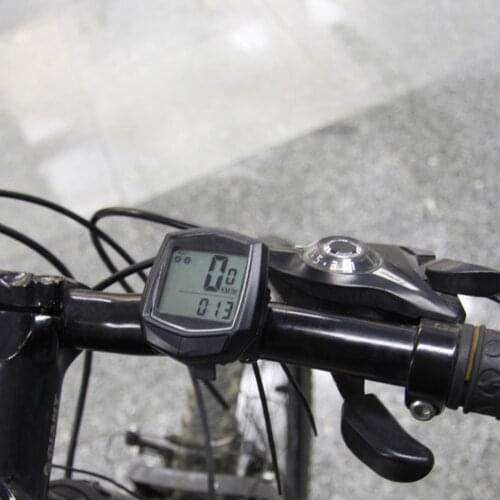 Waterproof Bike Computer With LCD Digital Display Bicycle Odometer Speedometer Cycling Wired Stopwatch Riding Bicycle Accessory