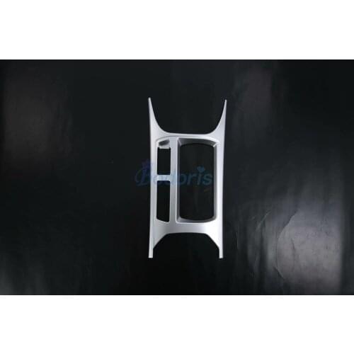 Front Hand Shift Gear Box Cover Panel Protective Trim Chorme For Volkswagen VW T-Roc TROC 2018 2019 2020 Auto Accessories