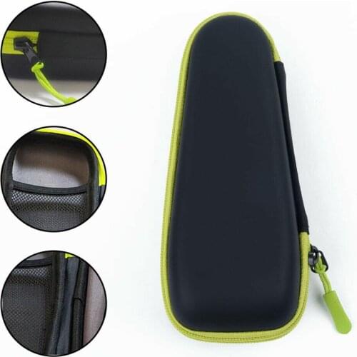 Shaver Storage Bag Hard Case Suitable For Philips One Blade Qp2530/2520 Travel Bag Storage Pack Box Zipper Pouch With Lining
