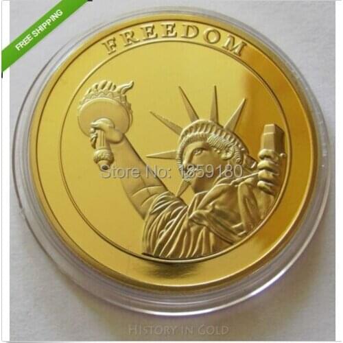 9/11 Gold Coin Medal World Trade Centre Americana 911 Remember Liberty Freedom coin,10pcs/lot Free shipping