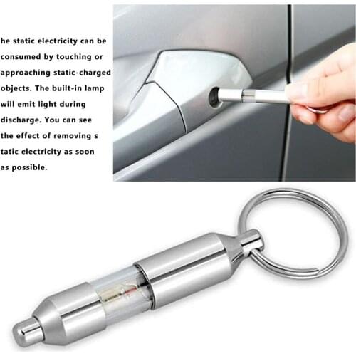 1PC Car Anti-static Keychain High-quality Practical Wear-resistant Static Eliminator
