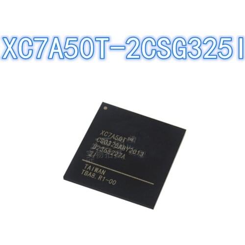 1PCS Original XC7A50T-2CSG325I BGA-325 XC7A50T BGA325 Embedded-FPGA Field Programmable Gate Array