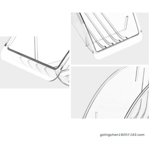 P8DE Household Multifunction Plastic Dish Rack Kitchen Cabinet Plate Cooking Pot Lid Display Holder Organizer Storage Box Drying