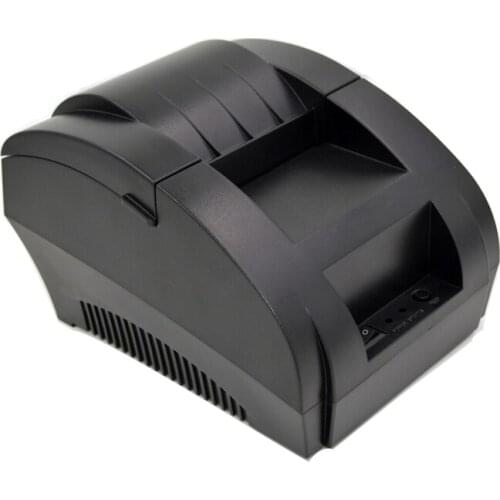 ZJ-5890F Mini 58mm Low Noise Thermal Printer USB Interface POS Receipt Printer For Restaurant and Supermarket