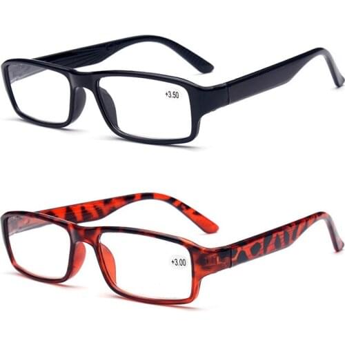 1 PC Reading Glasses Unisex Ultralight PC Frame Portable Presbyopic Eyeglasses High-definition Vision Care +1.00~+2.50