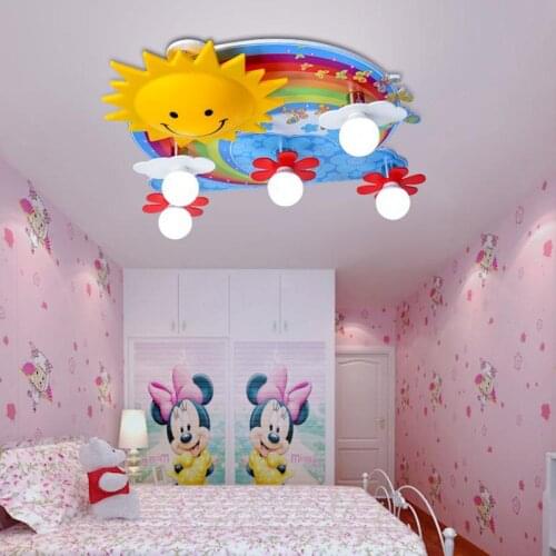 Ceiling Light Cartoon Childrens Room Lights Bedroom Ceiling Lamp Creative Room Lamp Kindergarten Decorative Lamp