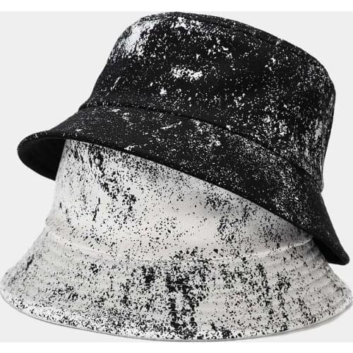 Tie Dye Print Fisherman Hat Panama Bucket Hats For Women Men Outdoor Casual Harajuku панама Bucket Hat Bonnet Cap Bob Chapeau