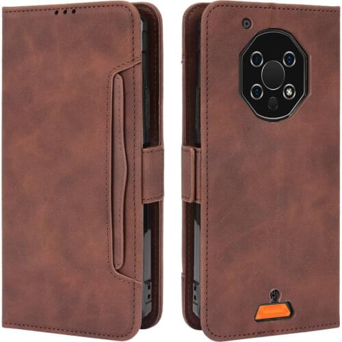 Card Slot Removable Leather Wallet for Oukitel WP5 Pro Case Phone Holder Shell Oukitel WP6 Cover Oukitel W P 5 WP 6 5P 6P Funda