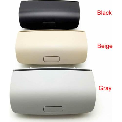 For VW Tiguan Golf MK5 MK6 PassatB7 CC Skoda Superb Yeti Black Gray Beige Sunglasses Box Sun Glasses Case 1KD 868 837D/E/G