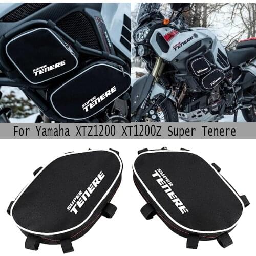 For Yamaha XTZ1200 XT1200Z Super Tenere Motorcycle Frame Crash Bars Waterproof Bag Bumper Repair Tool Placement Bag