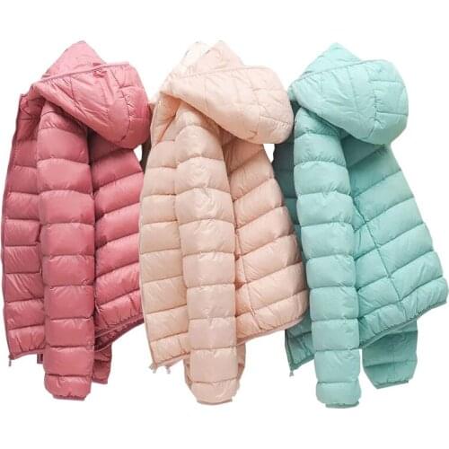 6XL Womens Packable Down Coat Lightweight Puffer 90% Duck down Jacket Hooded Slim Warm Outdoor Sports Travel Parka Outerwear