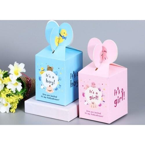 10pcs Cartoon Happy Birthday Decoration Theme Party Supply For Kids Party Supplies Frozen Paper Candy Box