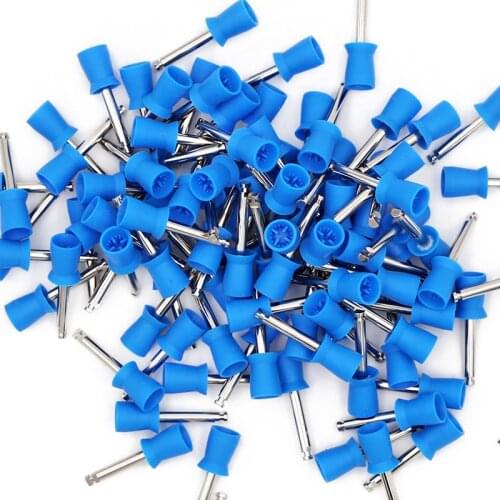 10pcs/box Dental Polishing Cup Dental Bending Machine Polishing Brush Polisher Cup Tooth Polish Oral Hygiene Dental Lab Tools