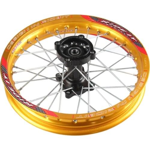 14inch Rear Rims Aluminum Alloy Wheel Rims 1.85x14"inch For CRF Kayo BSE Chinese dirt bike