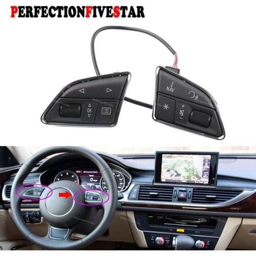 4G0951523D MMI Steering Wheel Multifunction Control Switch Button For Audi A1 A6 A7 2011 2012 2013 2014 2015 2016