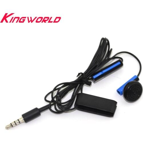 50pcs 3.5mm Wired Gaming Control Microphone handsfree game Headset Earphone With MIC ON/OFF For Sony For playstation 4 For PS4