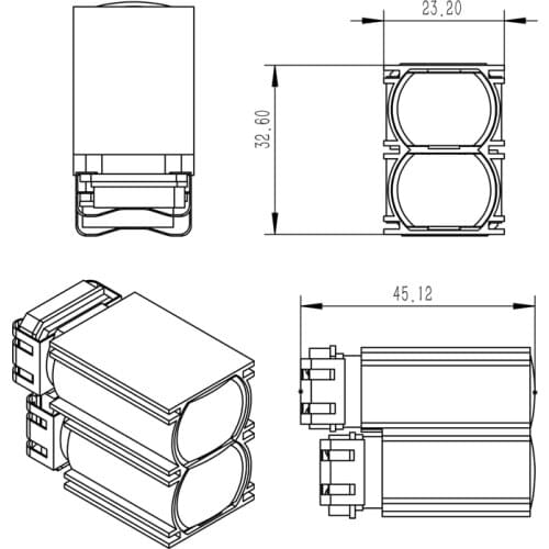600m laser rangefinder module small high-precision electronic measuring ruler sensor UAV thermal imaging