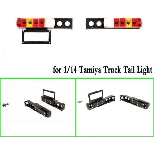 Rear Light Lampshade for 1/14 Tamiya RC Truck Trailer Tipper Scania MAN Benz Actros Volvo Car