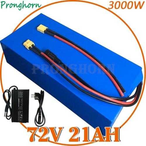 72V 20Ah Ebike Battery pack 72V3000W 2000W 1000W Electric Scooter Battery 72V 10Ah 12Ah 13Ah 15Ah 16Ah 18Ah 20Ah Lithium Battery