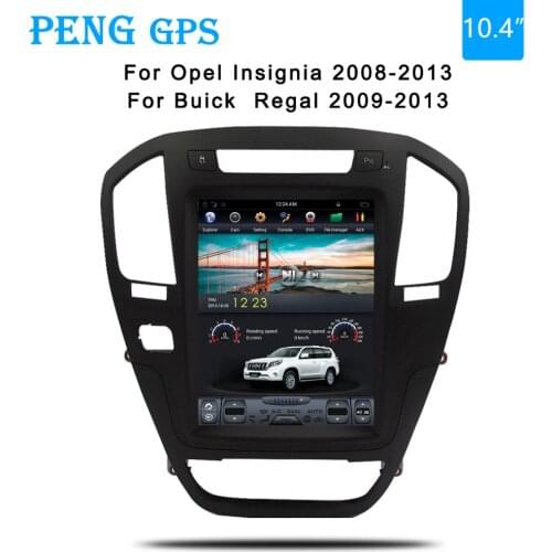 Android 7.1 Tesla Vertical Screen Car GPS Navigation for Opel Insignia Vauxhall Holden/Buick Regal 2009-2013 1080P multimedia