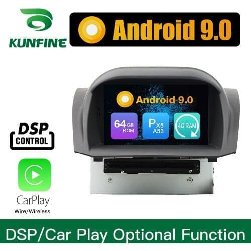 Android 9.0 Octa Core 4GB RAM 64GB Rom Car DVD GPS Multimedia Player Car Stereo for Ford Fiesta 2013-2016 Radio Headunit