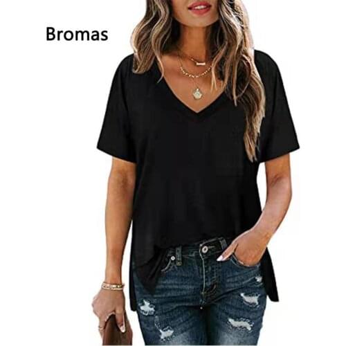 Bromas Women's Plain T-shirts