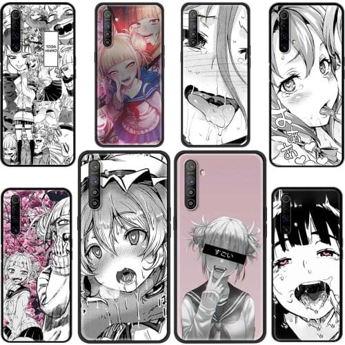 Phone Shell For Oppo Realme 8 Pro Case Realme GT XT X3 X2 Q3 5 6 6i 7 Pro C15 C21 Soft Cover Anime Japan Girl Cartoon Faces