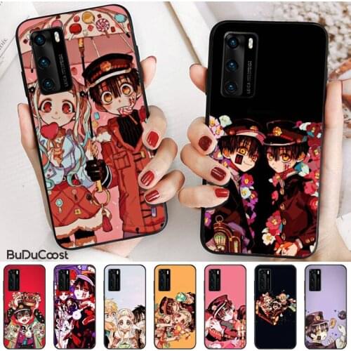 Cartoon Anime Toilet-Bound Hanako-kun Luxury Phone Case for huawei p30 lite pro p20 lite p10 p smart plus z 2019 2018 back cover