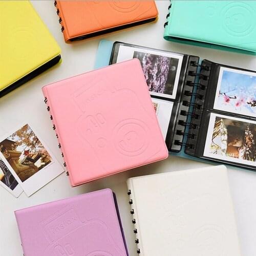 68 Pockets Case for Fujifilm Instax Polaroid Mini-Snapshot Photo Album Mini Movie 7 s 8 25 50 s 90 instax mini Polaroid album
