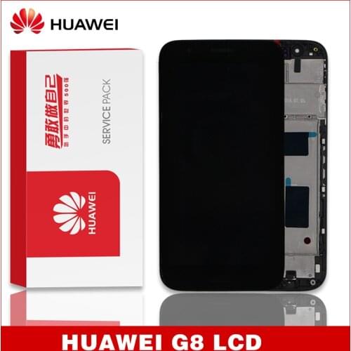For Huawei G8 LCD Display GX8 RIO-L01 L02 L03 Touch Screen Digitizer Replacement For Huawei G8 LCD With Frame Replacement Parts
