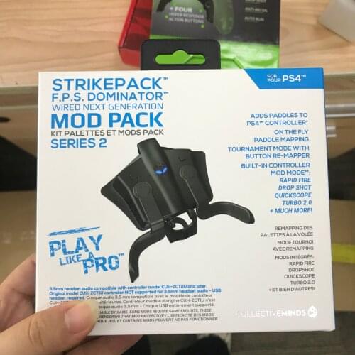 F.P.S. Dominator Paddles Collective Minds Strike Pack Dominator Controller Adapter Mod Pack for PS4 Controller Gamepad